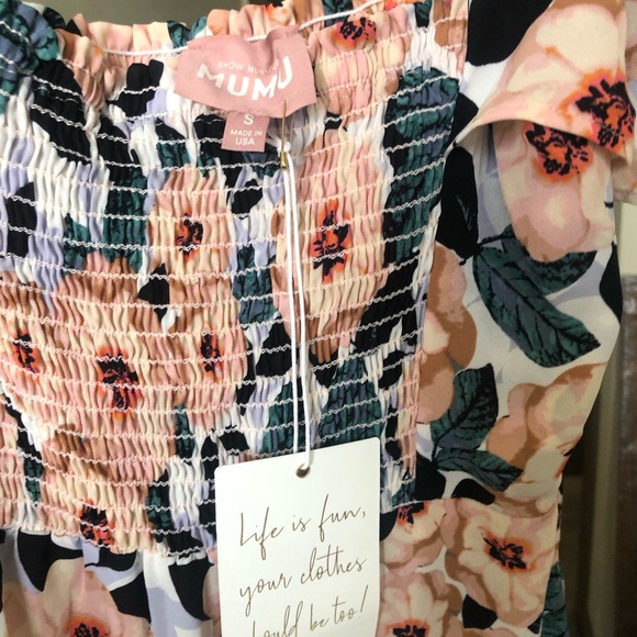 NWT show me your mumu steel magnolia Brenda midi dress - Picture 4 of 6